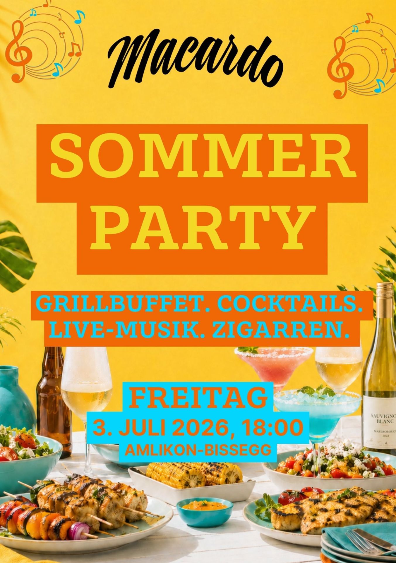 Sommer Party 3. Juli 2026